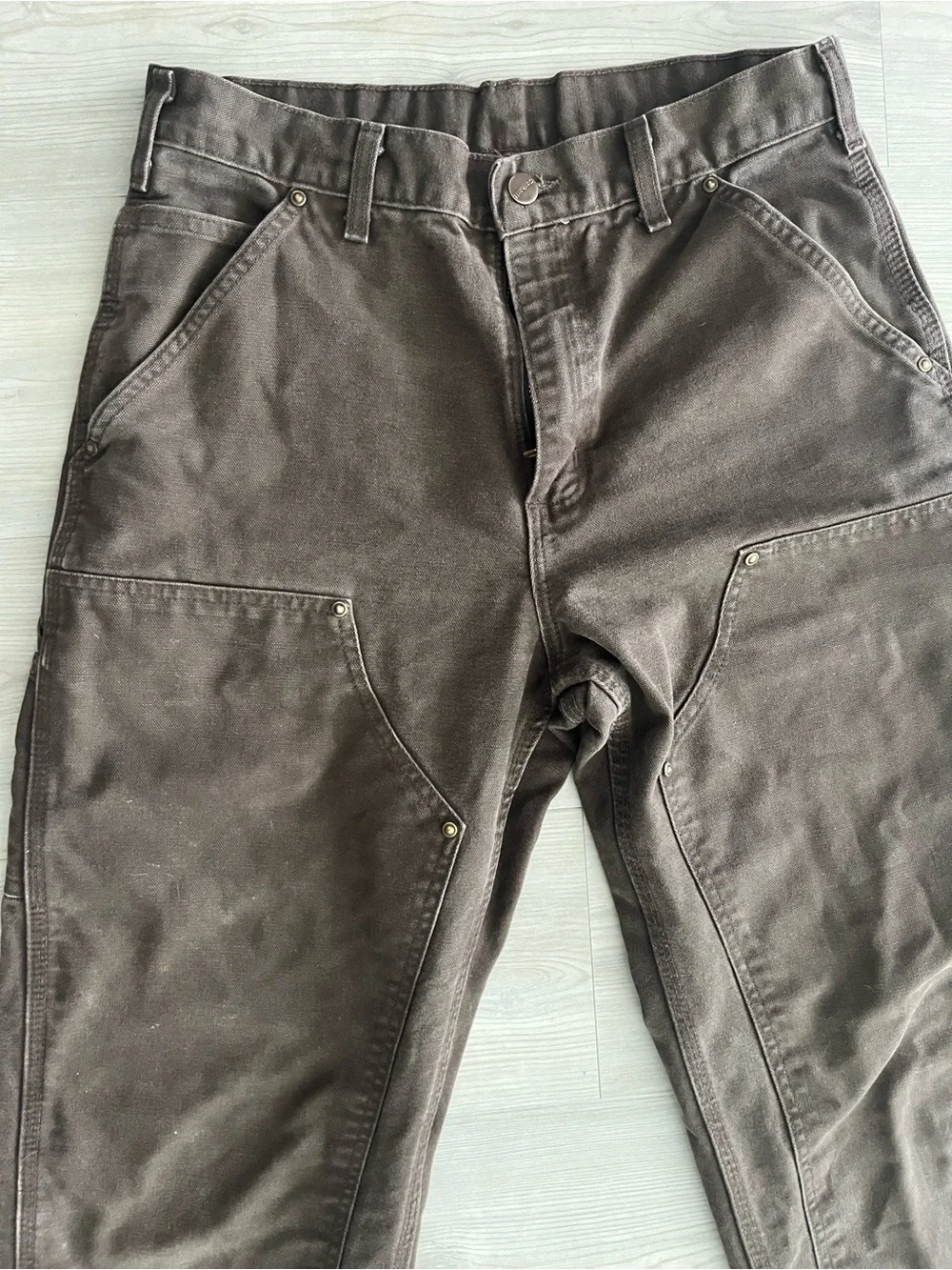 Carhartt 31-30 Brown Carpenter Pants